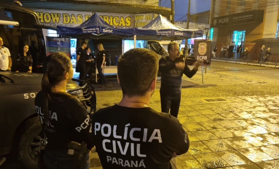 Período noturno: PCPR na Comunidade em Curitiba inclui atividades culturais