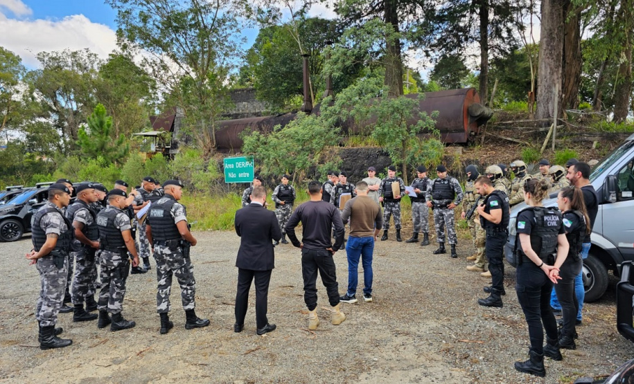 Forças de segurança deflagram operação Narcos I na Região Metropolitana de Curitiba
