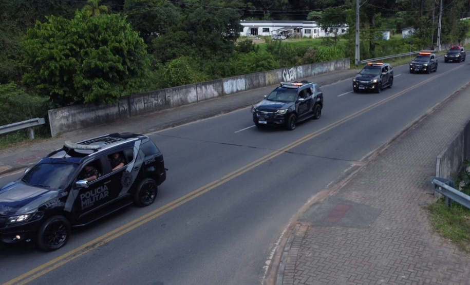 Forças de segurança deflagram operação Narcos I na Região Metropolitana de Curitiba