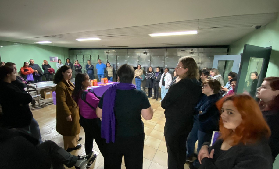 Museu Paranaense de Ciências Forenses recebe 250 visitantes durante a Semana Nacional de Museus 2023