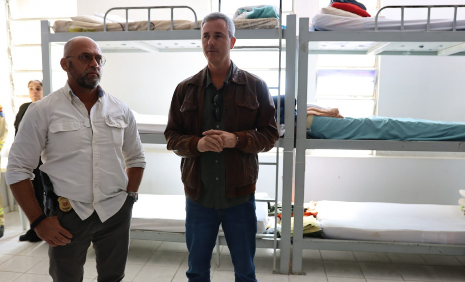 Secretário Hudson faz visita técnica em duas unidades prisionais no interior do Estado