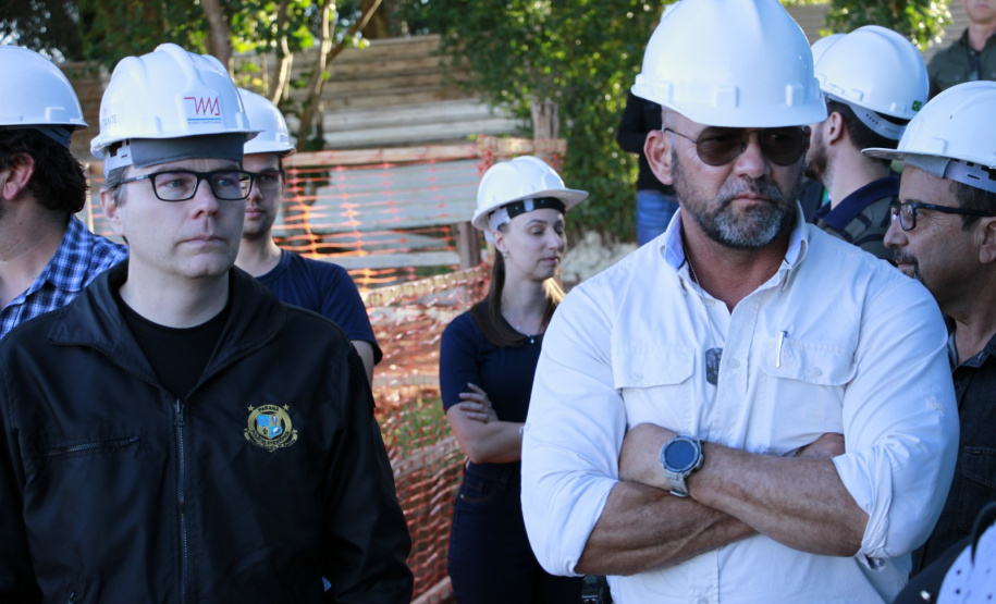 Secretário visita obras e instituições da segurança pública em Ponta Grossa