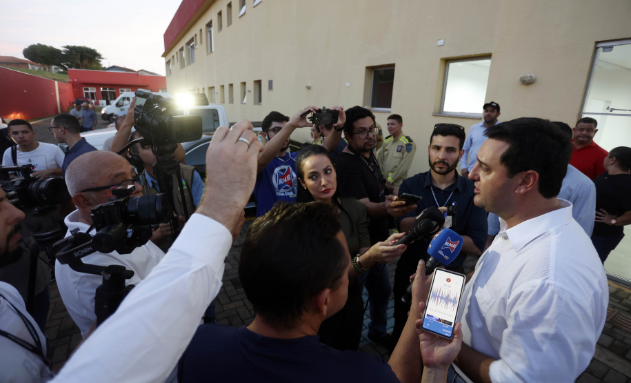 Governador inaugura sede do Corpo de Bombeiros e libera novos investimentos para Ivaiporã