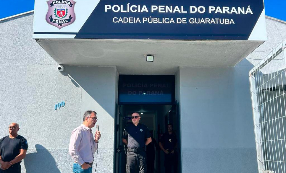 Polícia Penal inaugura posto de atendimento de monitoração eletrônica em Guaratuba