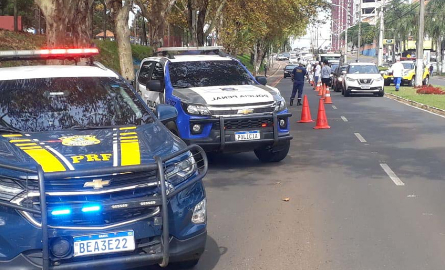 Maio Amarelo: Polícia Penal promove ações de educação no trânsito e prevenção de acidentes