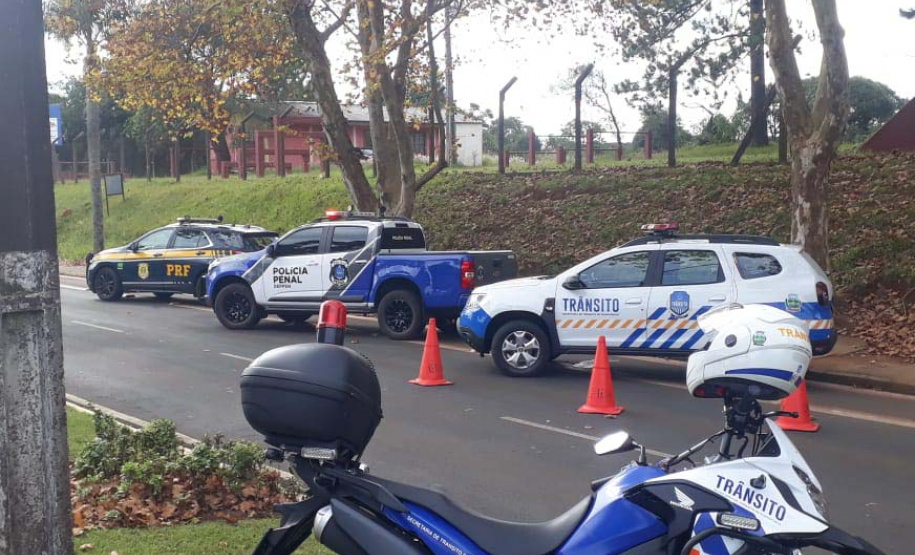 Maio Amarelo: Polícia Penal promove ações de educação no trânsito e prevenção de acidentes