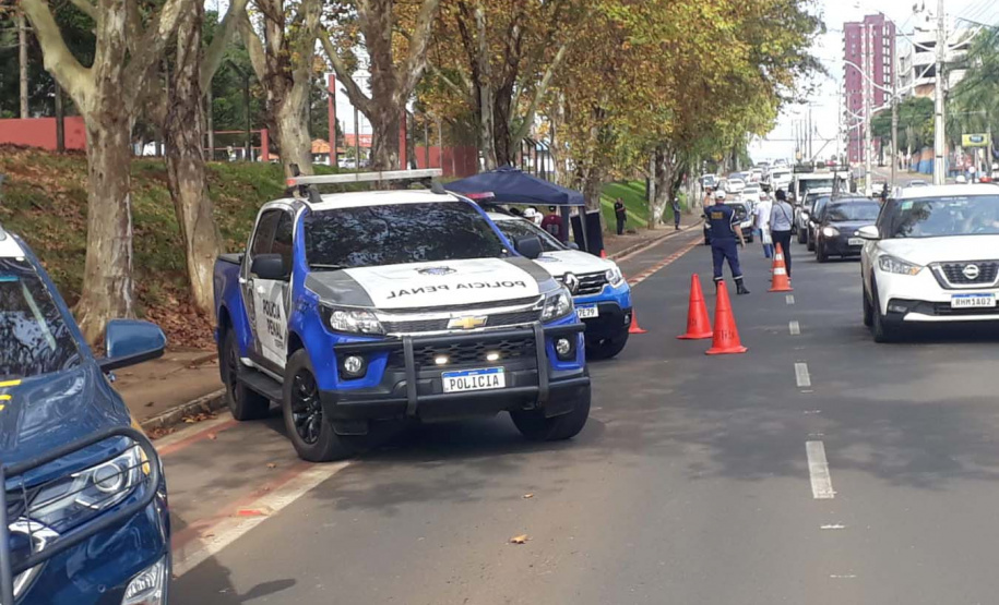 Maio Amarelo: Polícia Penal promove ações de educação no trânsito e prevenção de acidentes