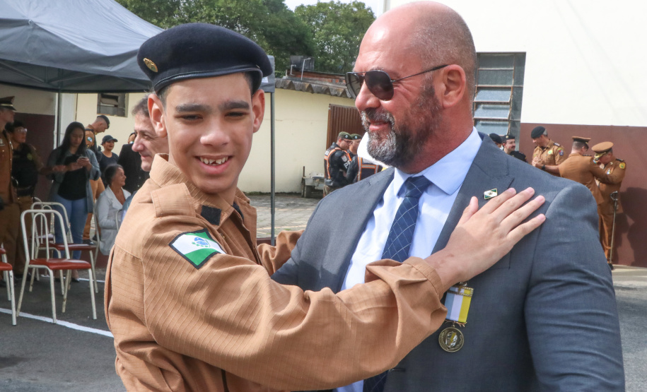 PM homenageia autoridades civis e militares nos dois anos da unidade policial de motocicletas