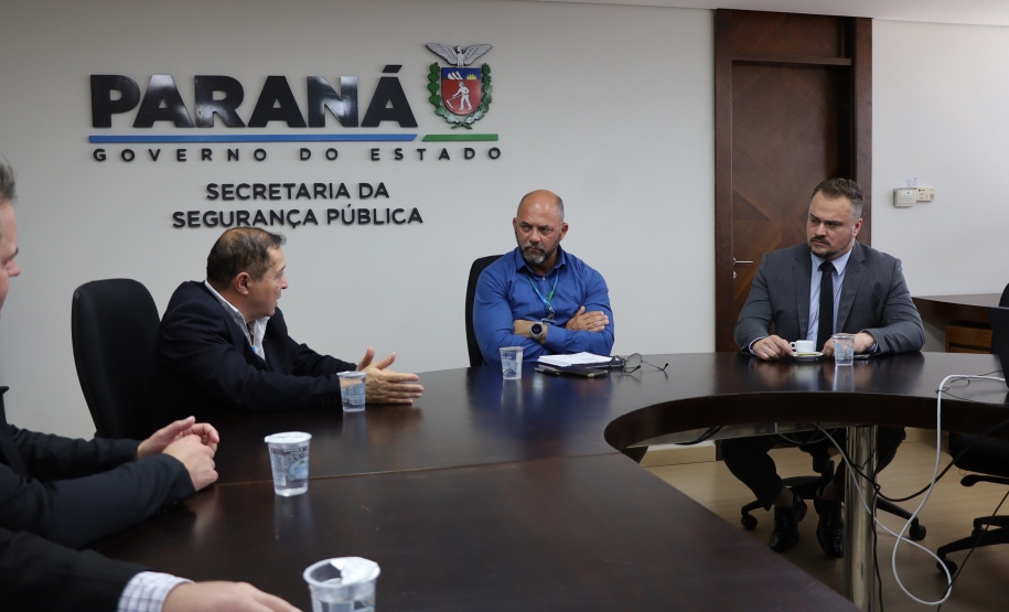 Secretário Hudson recebe Deputado Estadual Alisson Wandscheer