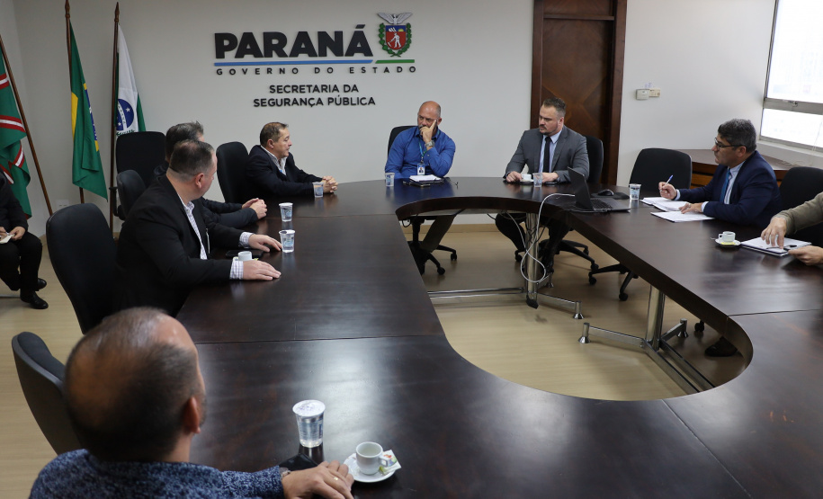 Secretário Hudson recebe Deputado Estadual Alisson Wandscheer