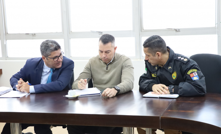 Secretário Hudson recebe Deputado Estadual Alisson Wandscheer