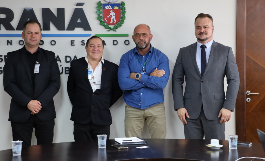 Secretário Hudson recebe Deputado Estadual Alisson Wandscheer