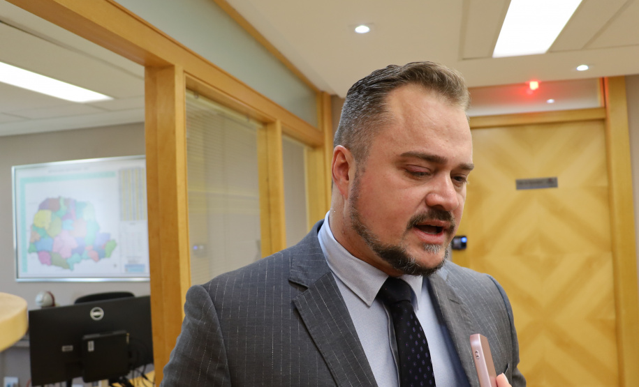 Secretário Hudson recebe Deputado Estadual Alisson Wandscheer