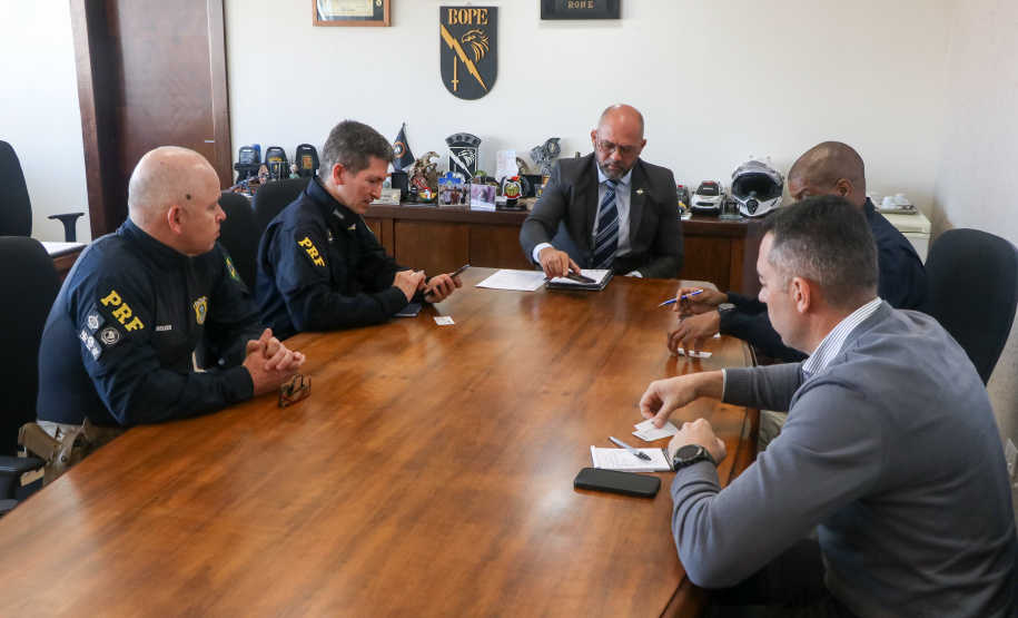 Secretário da Segurança Pública recebe visita do superintendente da PRF