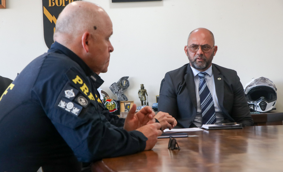 Secretário da Segurança Pública recebe visita do superintendente da PRF