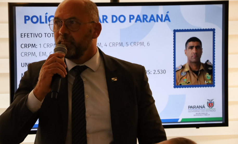 Segurança Pública se reúne com presidência da Associação Comercial do Paraná