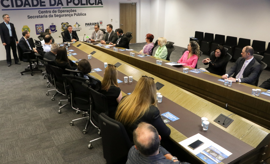 Sesp recebe representantes de Conselhos de Segurança de bairros de Curitiba