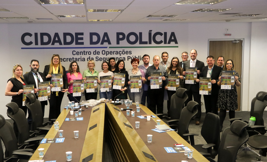 Sesp recebe representantes de Conselhos de Segurança de bairros de Curitiba