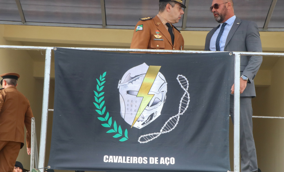 PM homenageia autoridades civis e militares nos dois anos da unidade policial de motocicletas