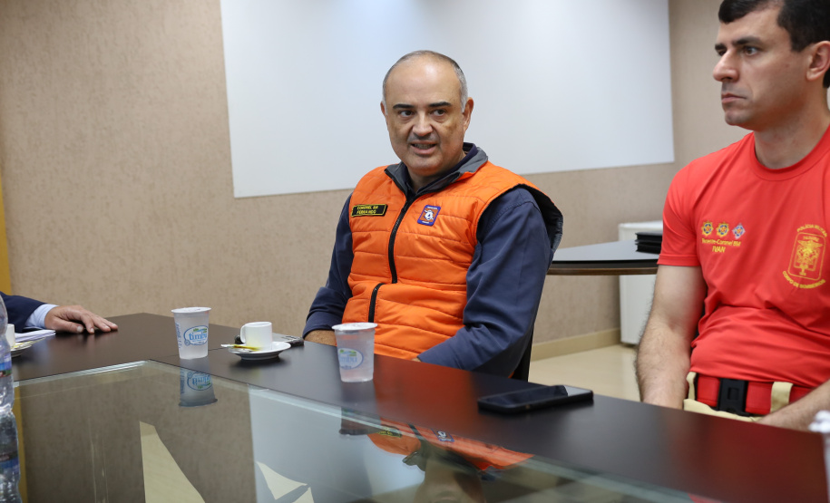 Gabinete da Segurança Pública se reúne com representantes da Forças de Segurança e Defesa Civil