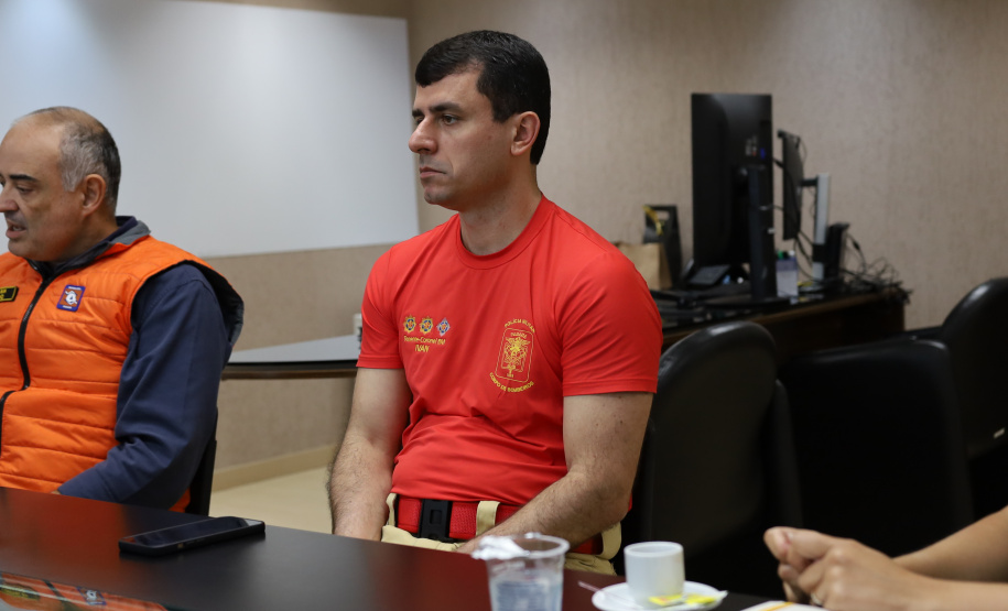 Gabinete da Segurança Pública se reúne com representantes da Forças de Segurança e Defesa Civil