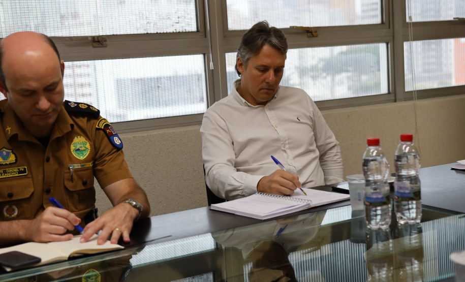 Gabinete da Segurança Pública se reúne com representantes da Forças de Segurança e Defesa Civil