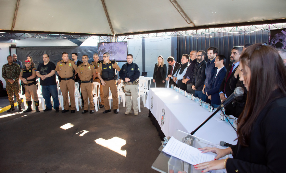 Polícia Penal do Paraná inaugura nova estrutura de operações especiais em Londrina