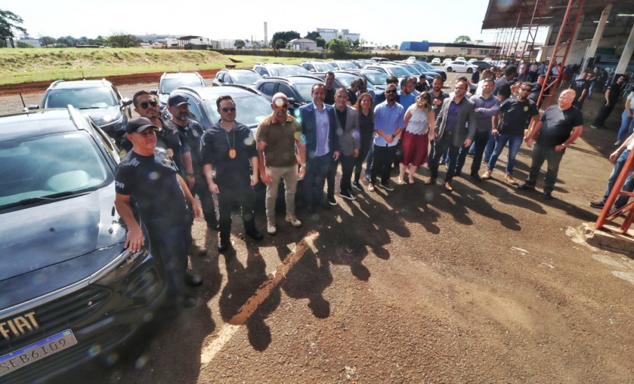 Segurança Pública recebe novas viaturas para Maringá e região