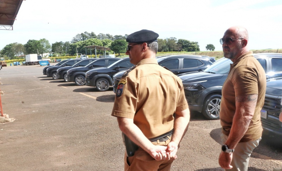 Segurança Pública recebe novas viaturas para Maringá e região