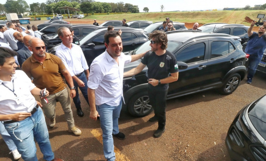 Segurança Pública recebe novas viaturas para Maringá e região