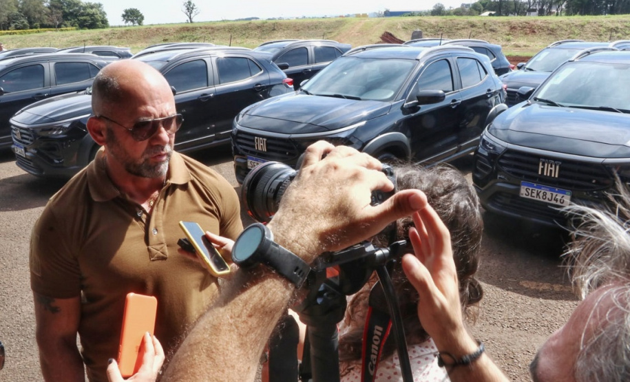 Segurança Pública recebe novas viaturas para Maringá e região