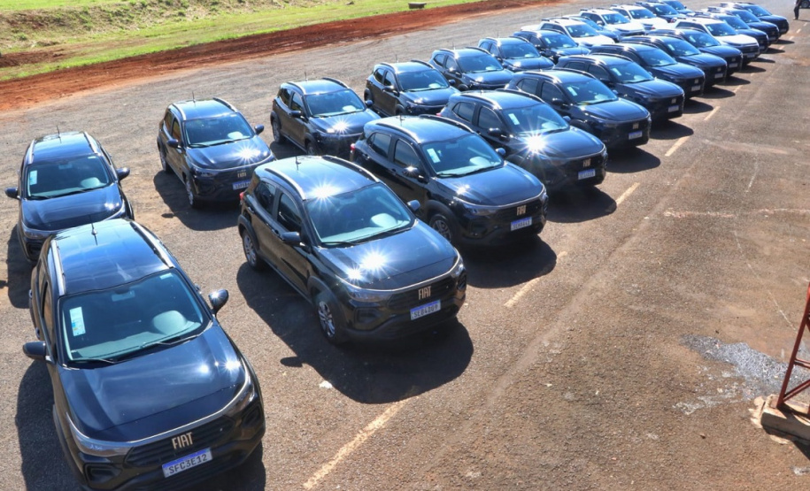 Segurança Pública recebe novas viaturas para Maringá e região