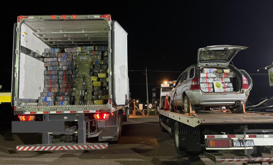 BPFron apreende 2,6 toneladas em maconha no Oeste do Estado