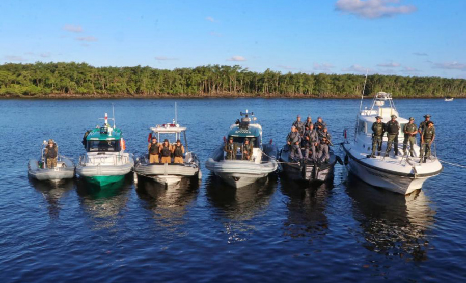 Com sete mil policiais, operação fiscaliza divisas e fronteiras do Paraná e mais quatro estados