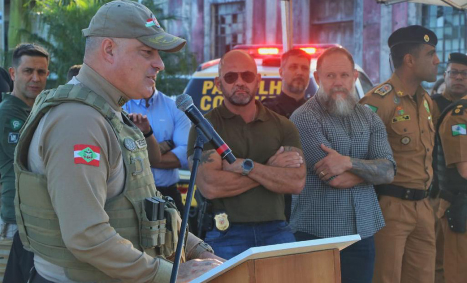 Com sete mil policiais, operação fiscaliza divisas e fronteiras do Paraná e mais quatro estados