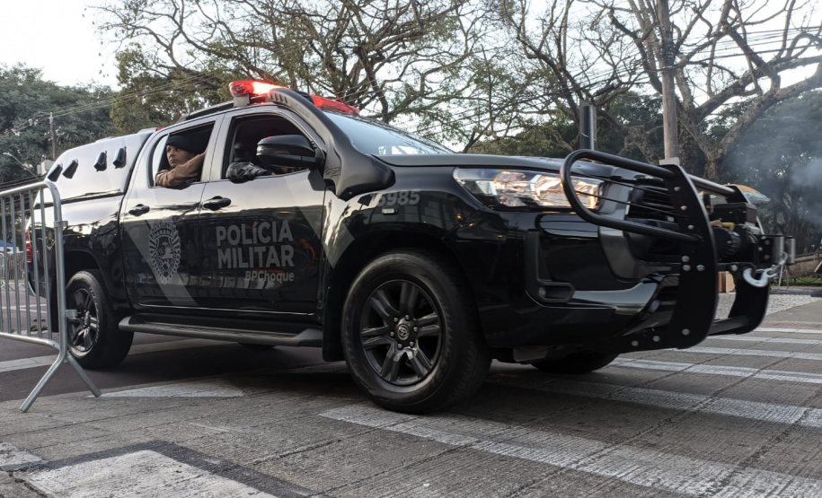 Policiamento reforçado garantiu segurança durante clássico do futebol paranaense