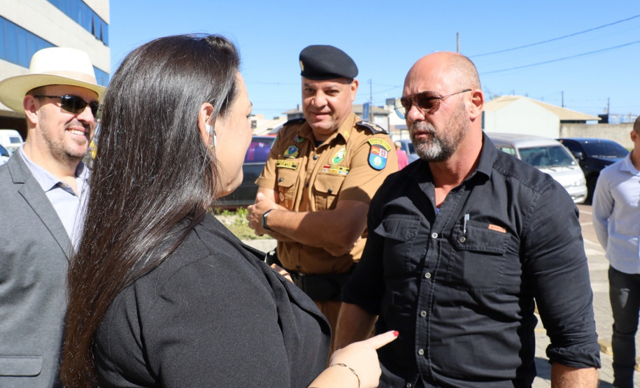 Segurança Pública entrega viaturas na região Oeste do Paraná