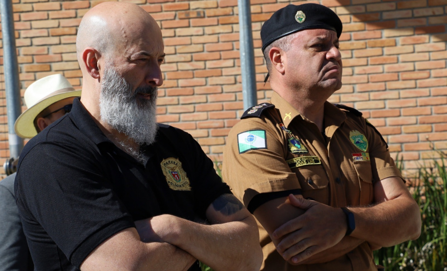 Segurança Pública entrega viaturas na região Oeste do Paraná