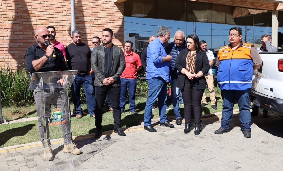 Segurança Pública entrega viaturas na região Oeste do Paraná