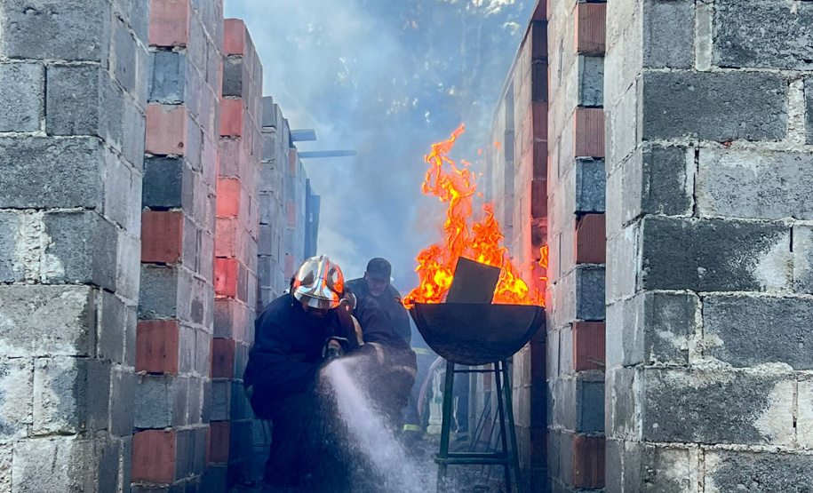 Polícia Penal promove capacitação de combate a incêndio em unidades prisionais