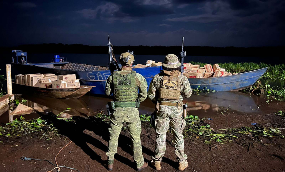 PM registra aumento de 337% nas apreensões de embarcações em fronteiras no 1º quadrimestre