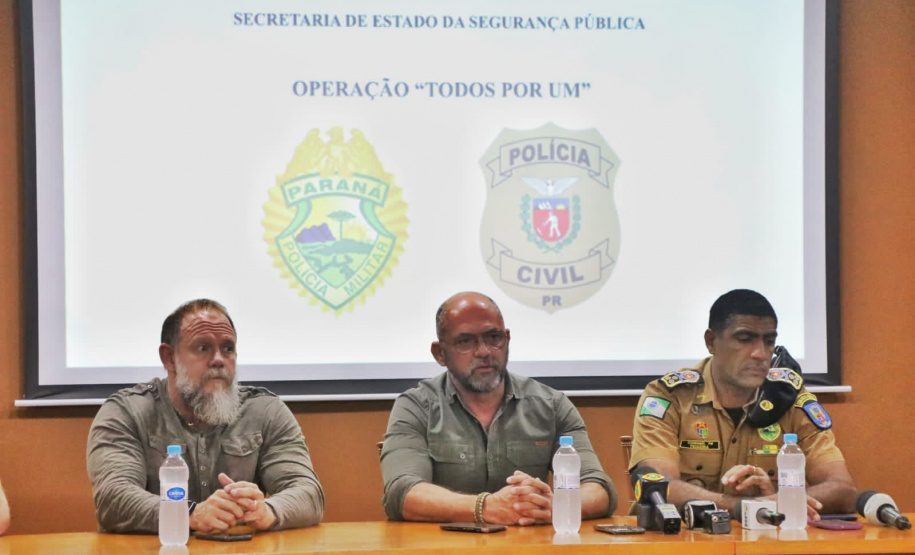 PCPR e PMPR prendem 22 integrantes de uma organização criminosa em Maringá