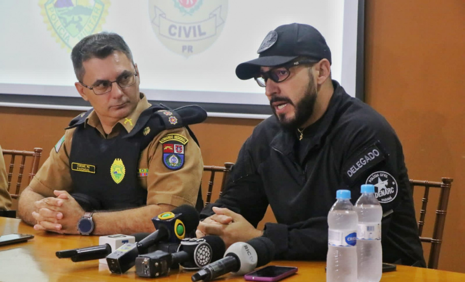 PCPR e PMPR prendem 22 integrantes de uma organização criminosa em Maringá