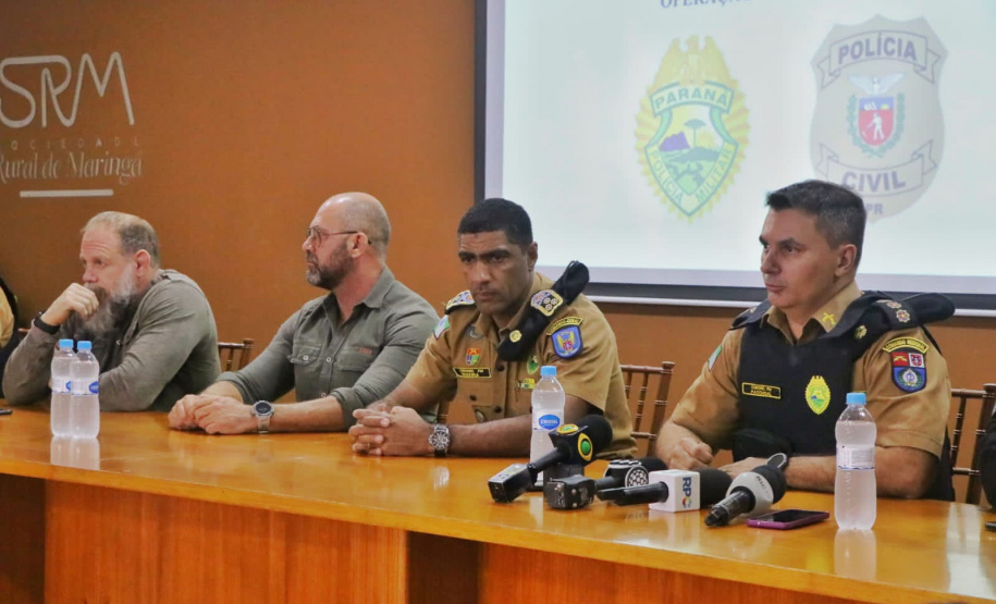 PCPR e PMPR prendem 22 integrantes de uma organização criminosa em Maringá