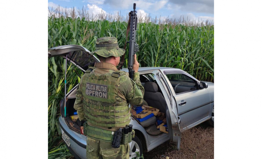 Forças de segurança apreendem 500 quilos de drogas em operações na região de fronteira