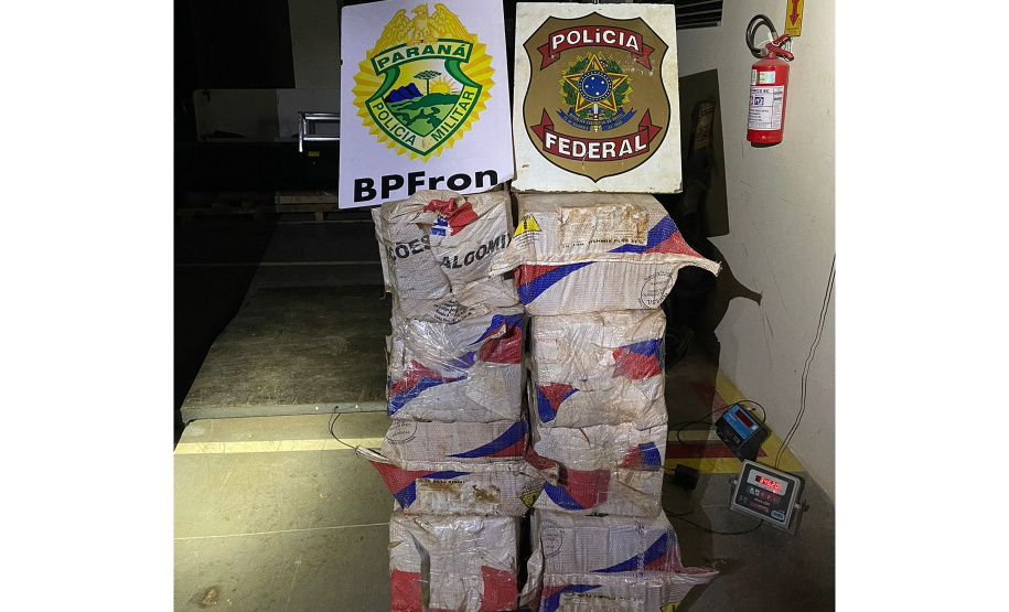 Forças de segurança apreendem 500 quilos de drogas em operações na região de fronteira