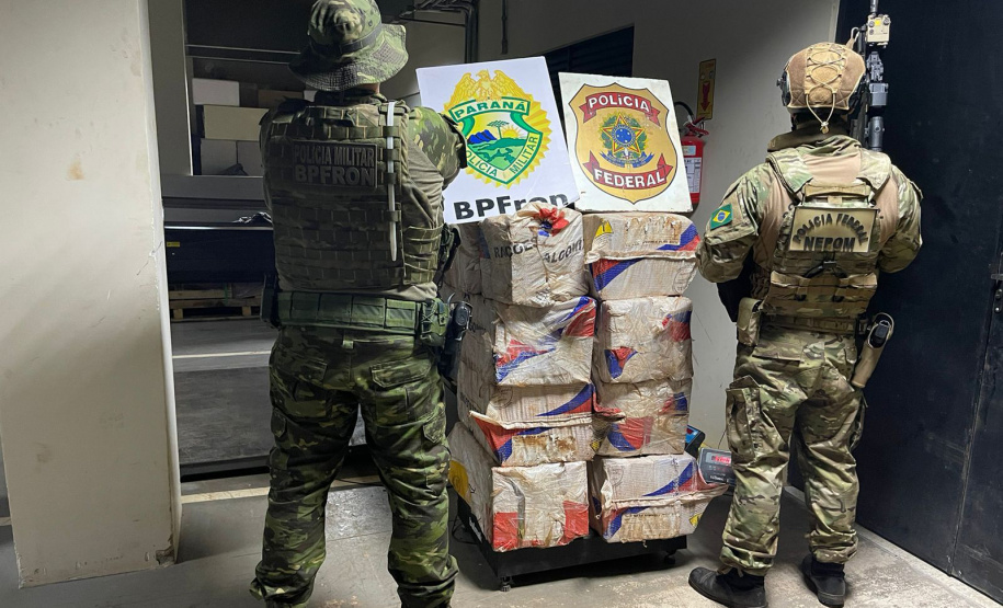 Forças de segurança apreendem 500 quilos de drogas em operações na região de fronteira