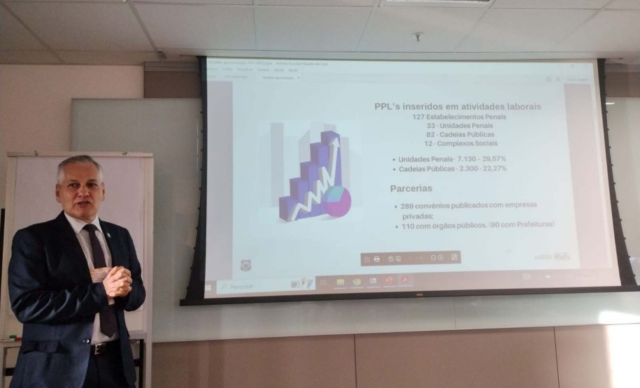 Projetos de trabalho no sistema prisional do Paraná são pauta em fórum da União