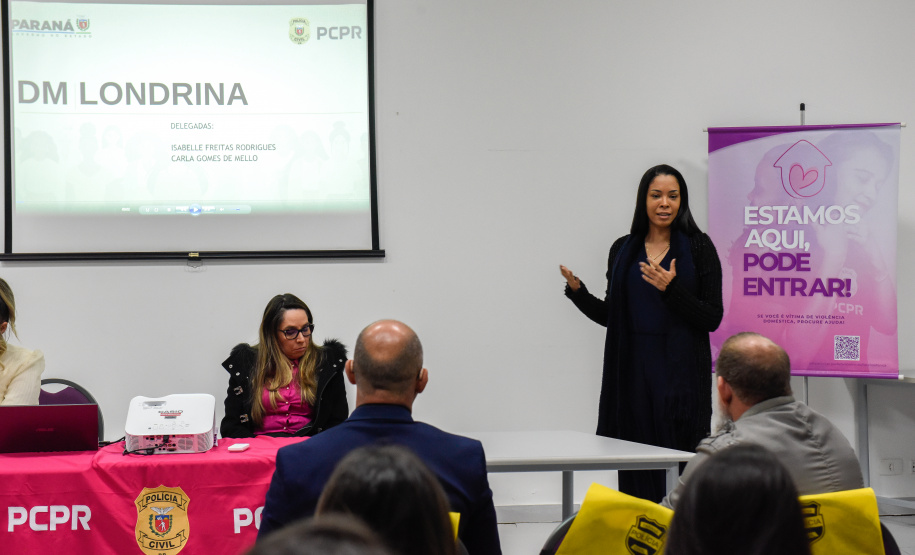 PCPR realiza reunião de apresentação de resultado das Delegacias da Mulher do Paraná
