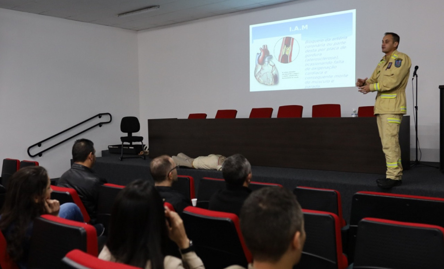 *Sesp promove Curso de Capacitação em Atendimento de Emergências em Edificações para Servidores* 